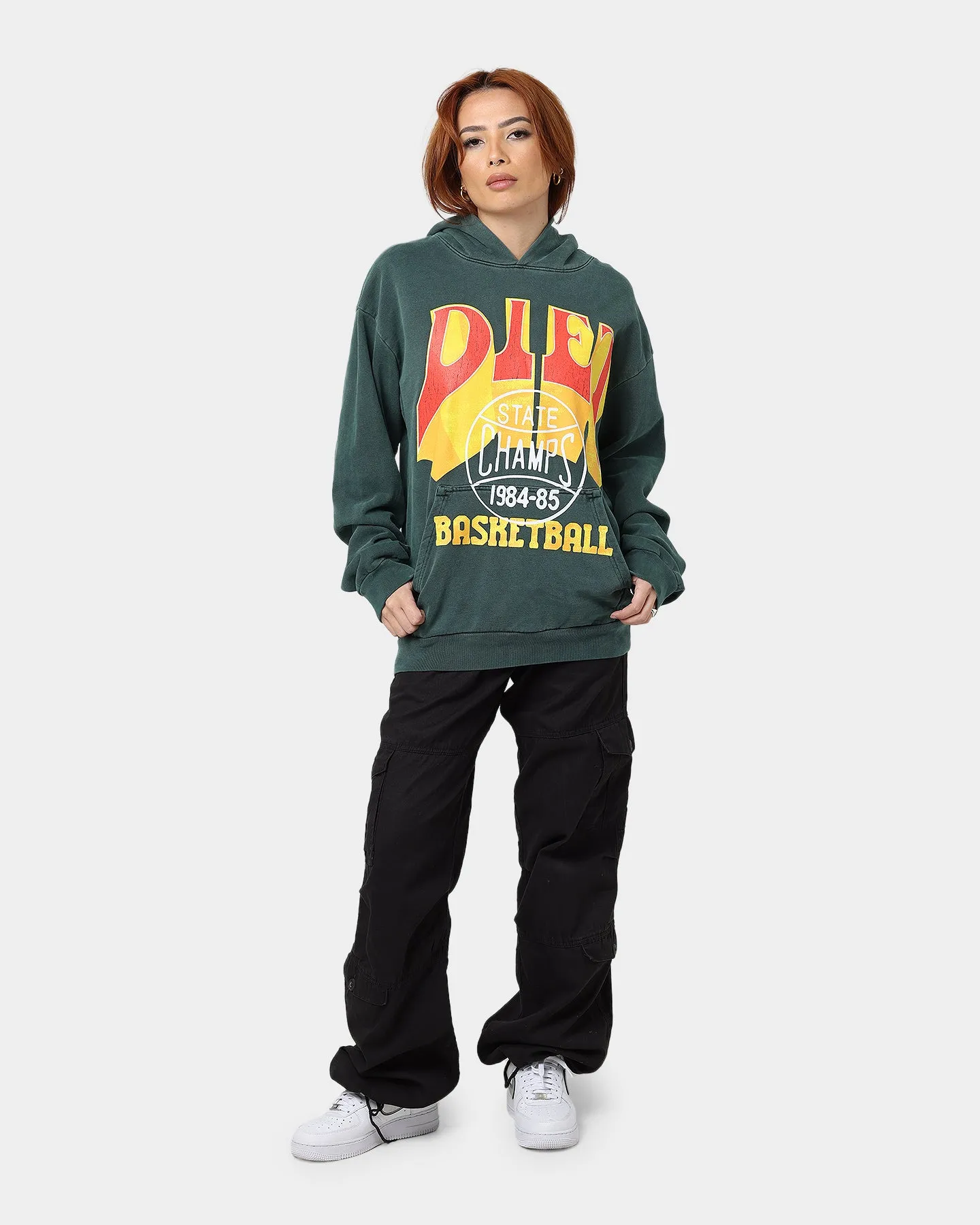 Diet Starts Monday State Champs Hoodie Green