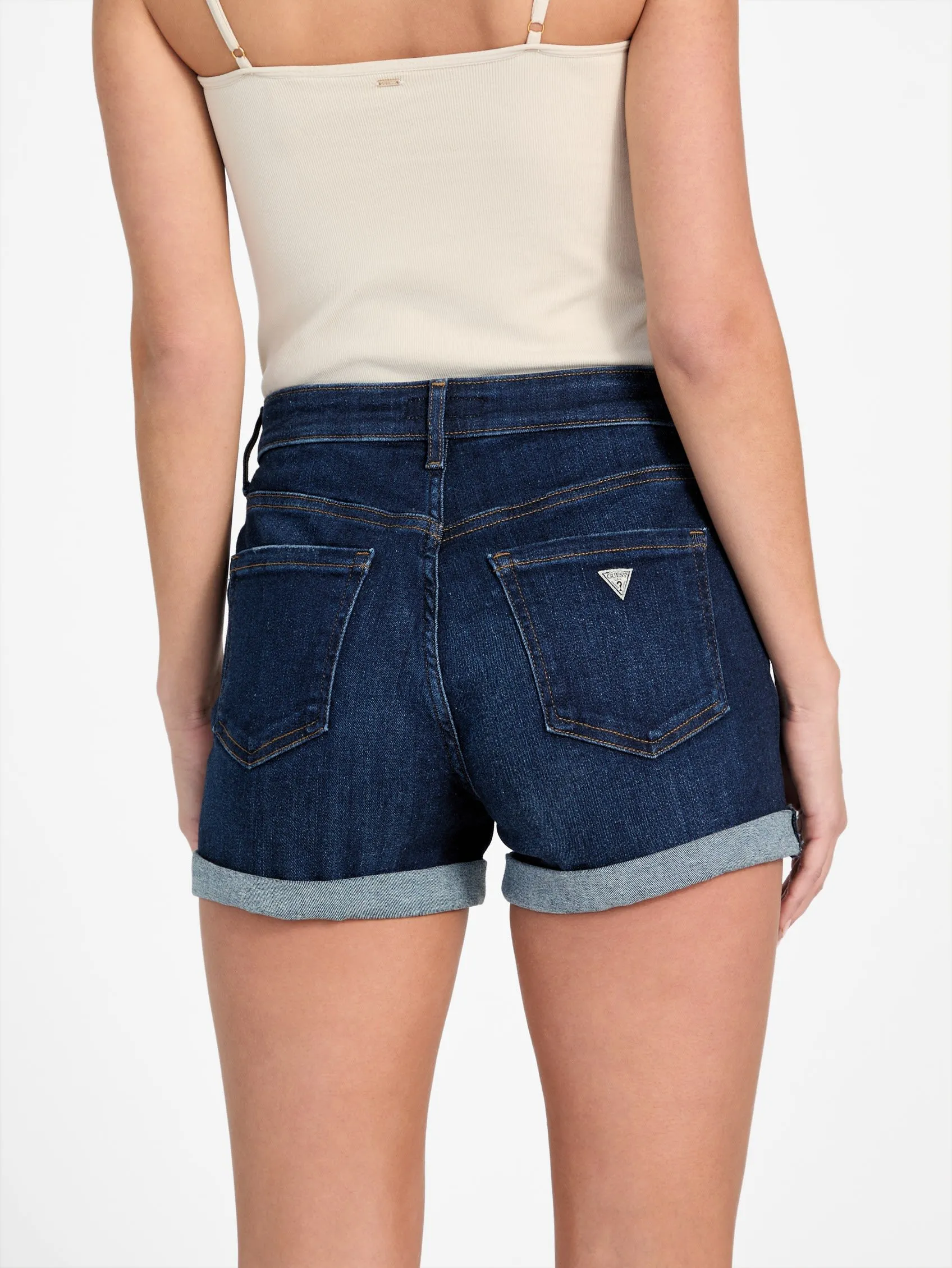 Eco Tamar Mid-Rise Cuffed Shorts