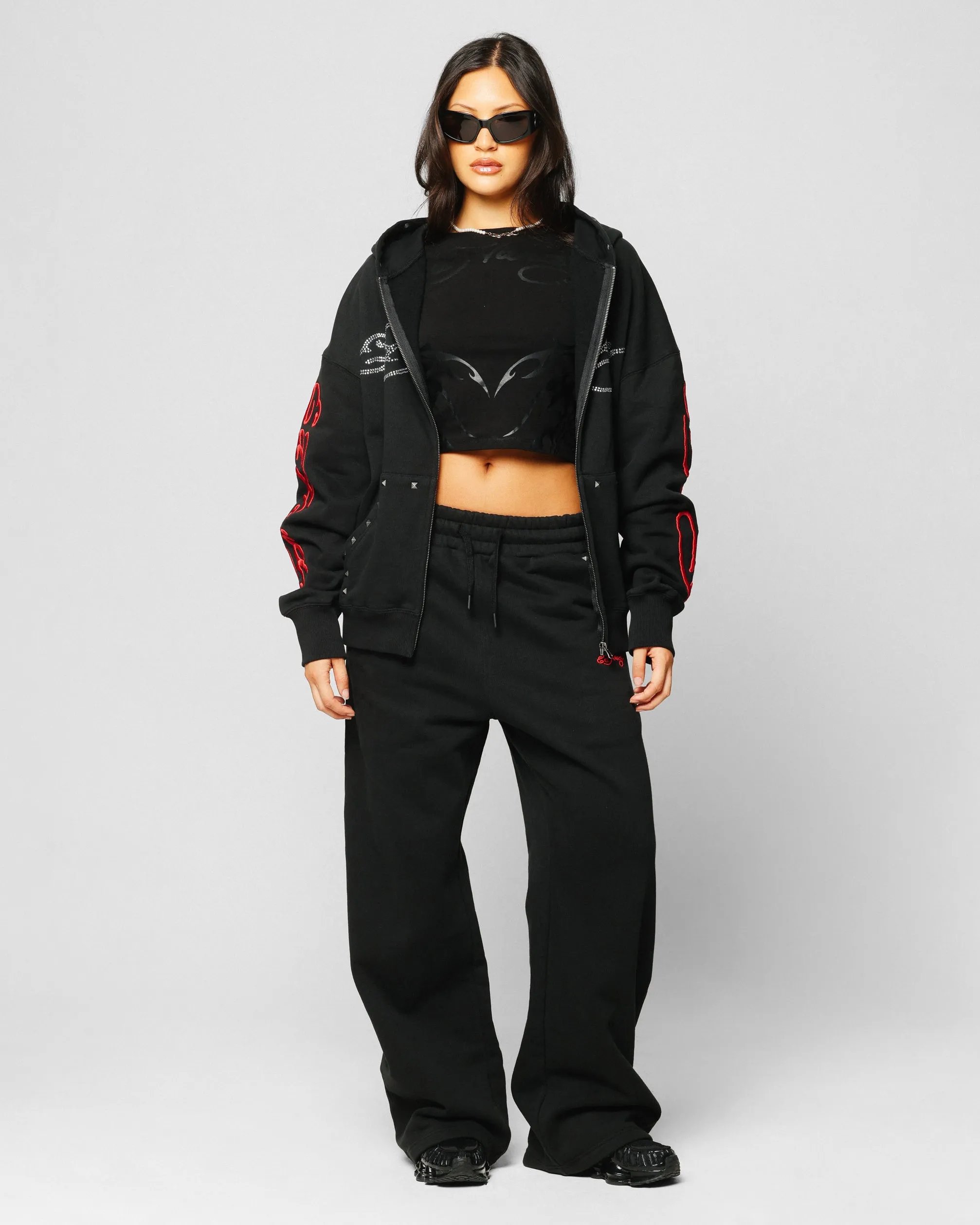 Ed Hardy Ed Hardy Hoodie Black