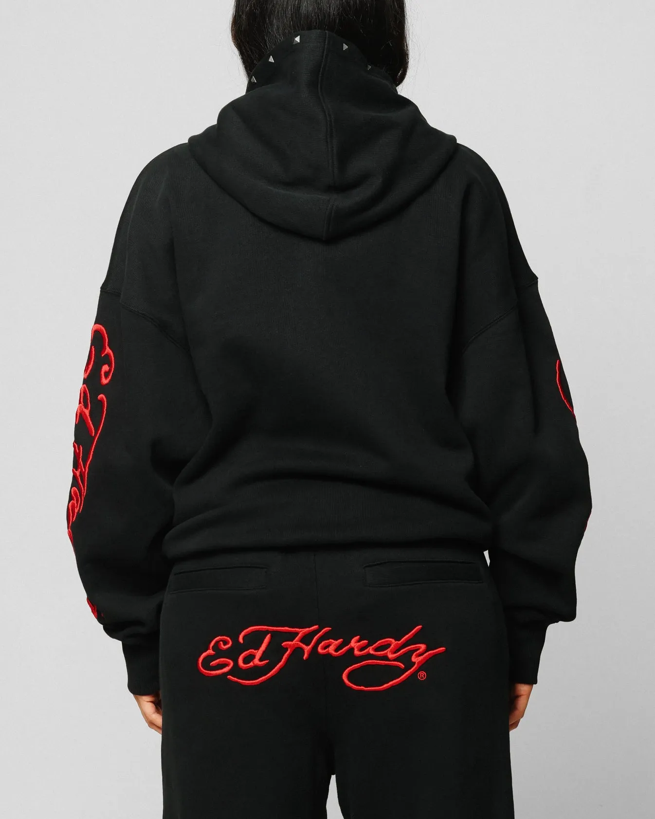 Ed Hardy Ed Hardy Hoodie Black