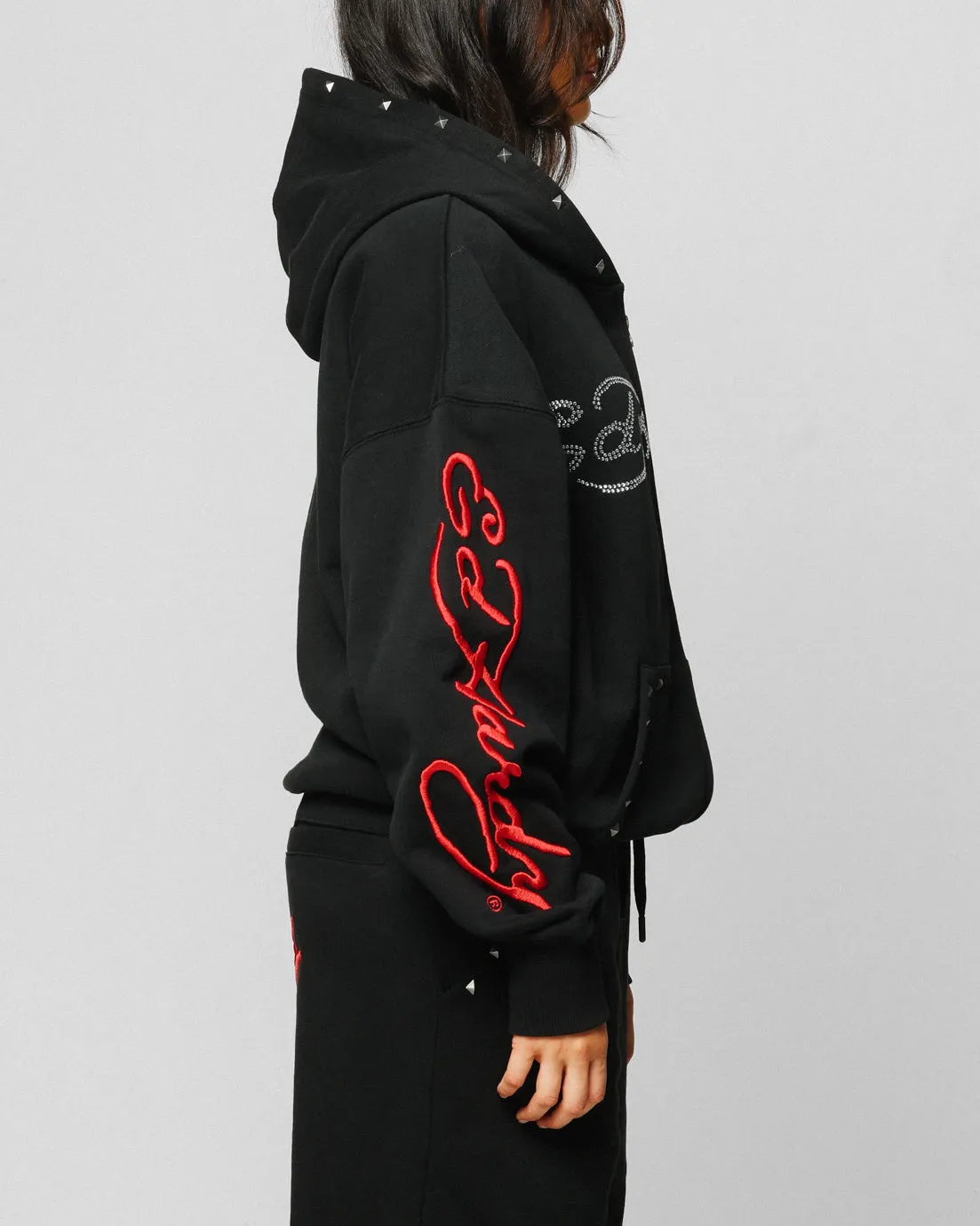 Ed Hardy Ed Hardy Hoodie Black