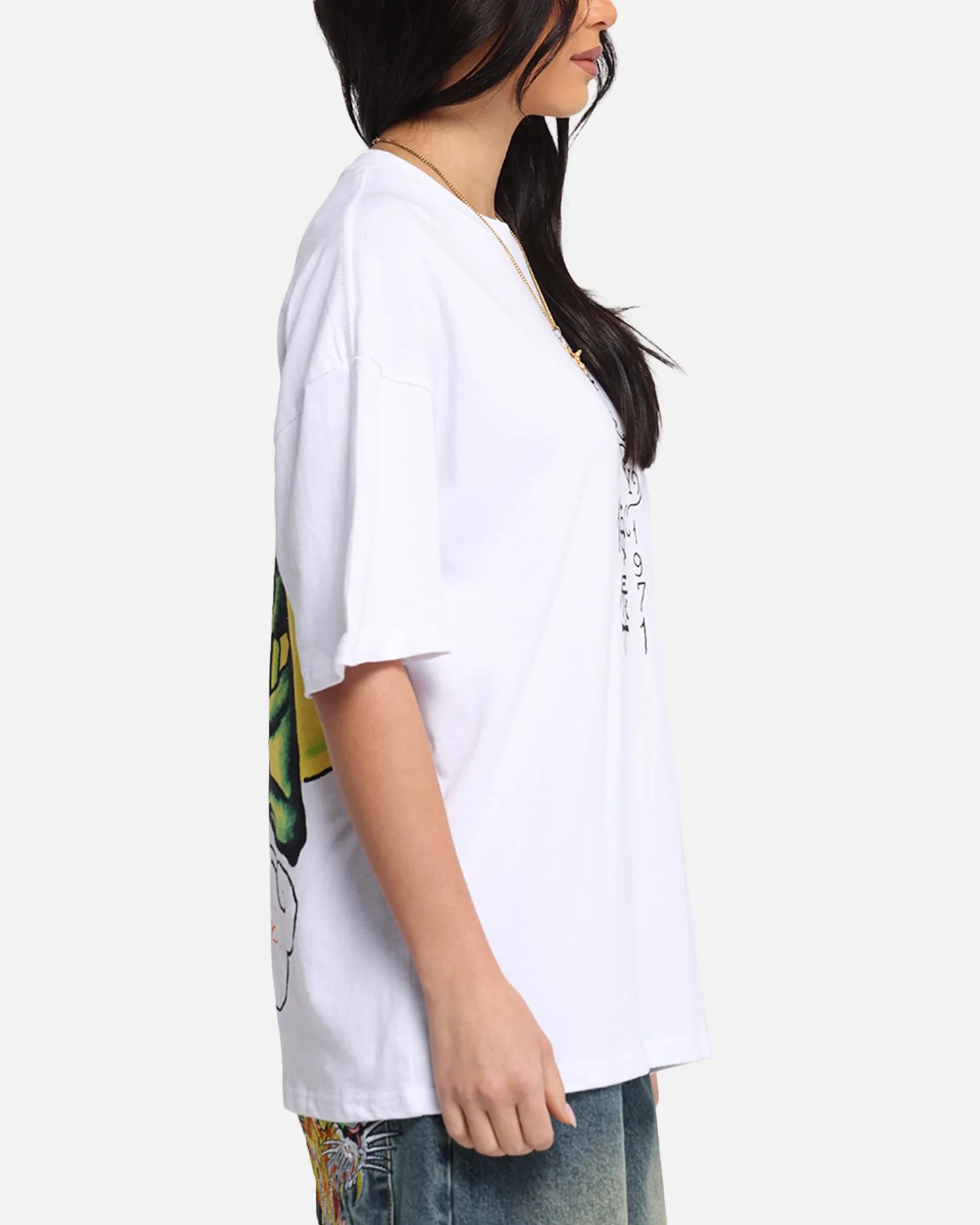 Ed Hardy Skull Sovereign T-Shirt White