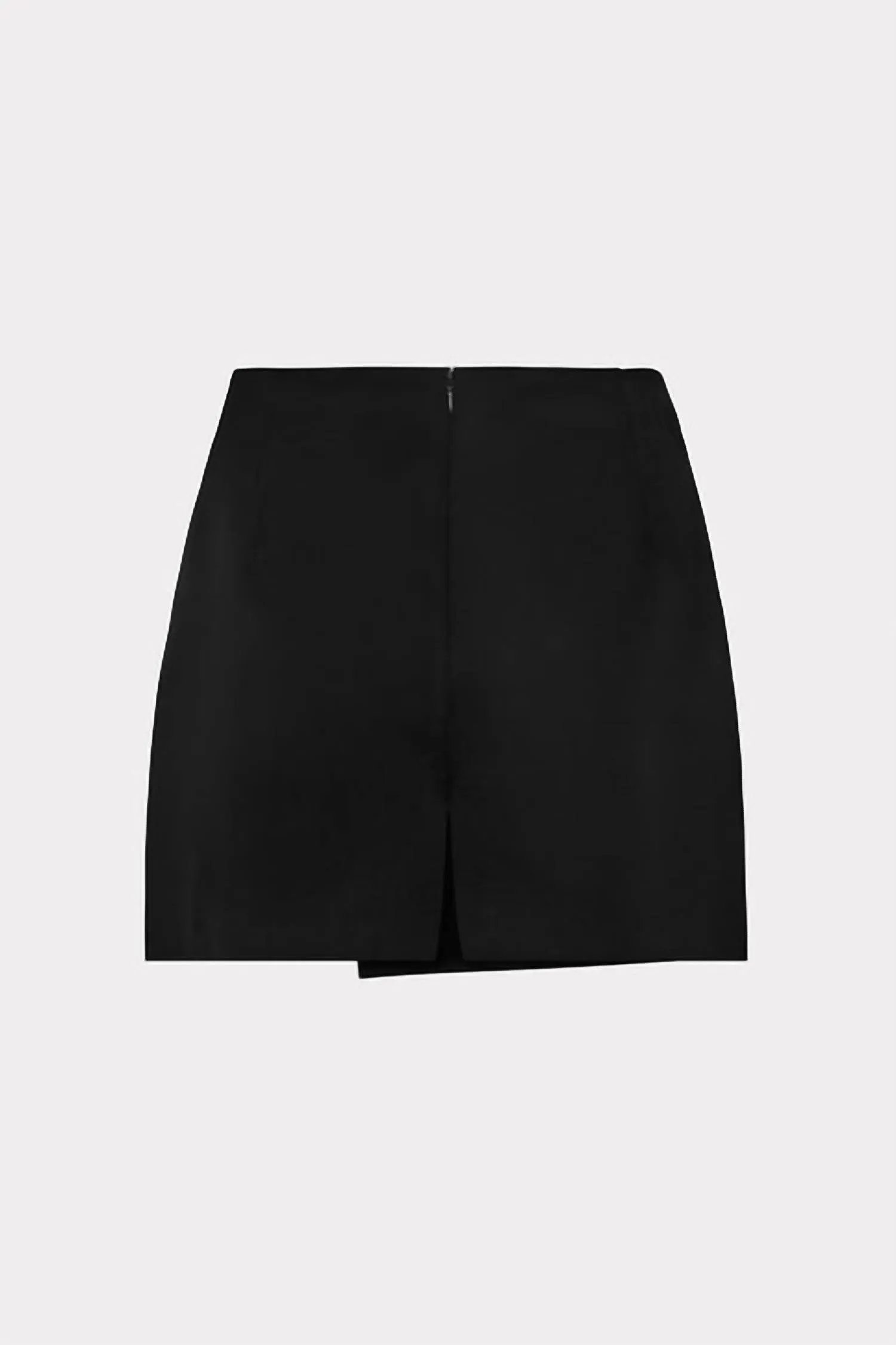 Evalyn Crepe Skort In Black