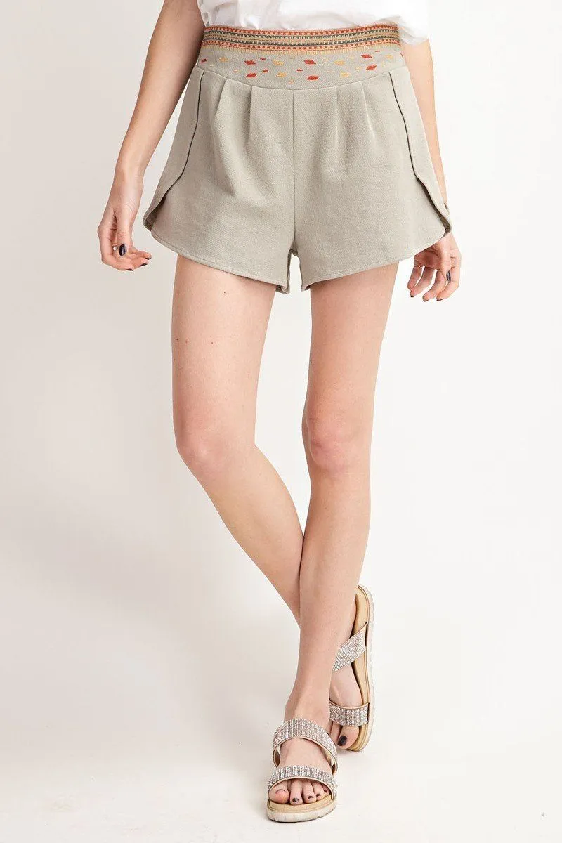 FASHNZFAB High Rise Waist Shorts