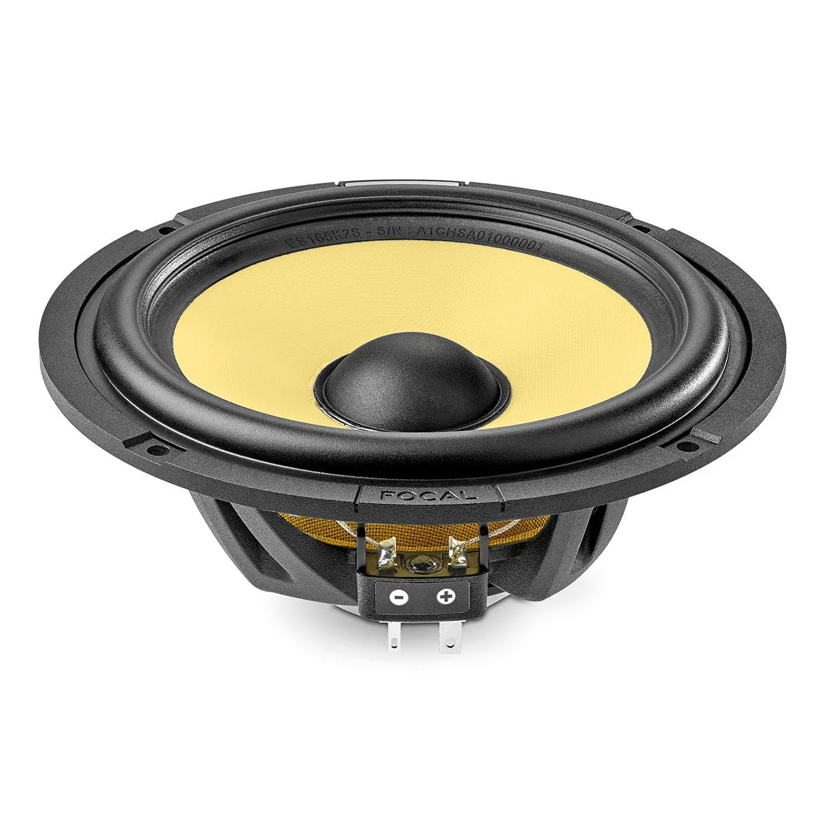 Focal Mobile ES 165 K2S 6.5" K2 EVO Shallow 2-Way Component Speaker Kit with TKME Tweeters & Compact Crossovers