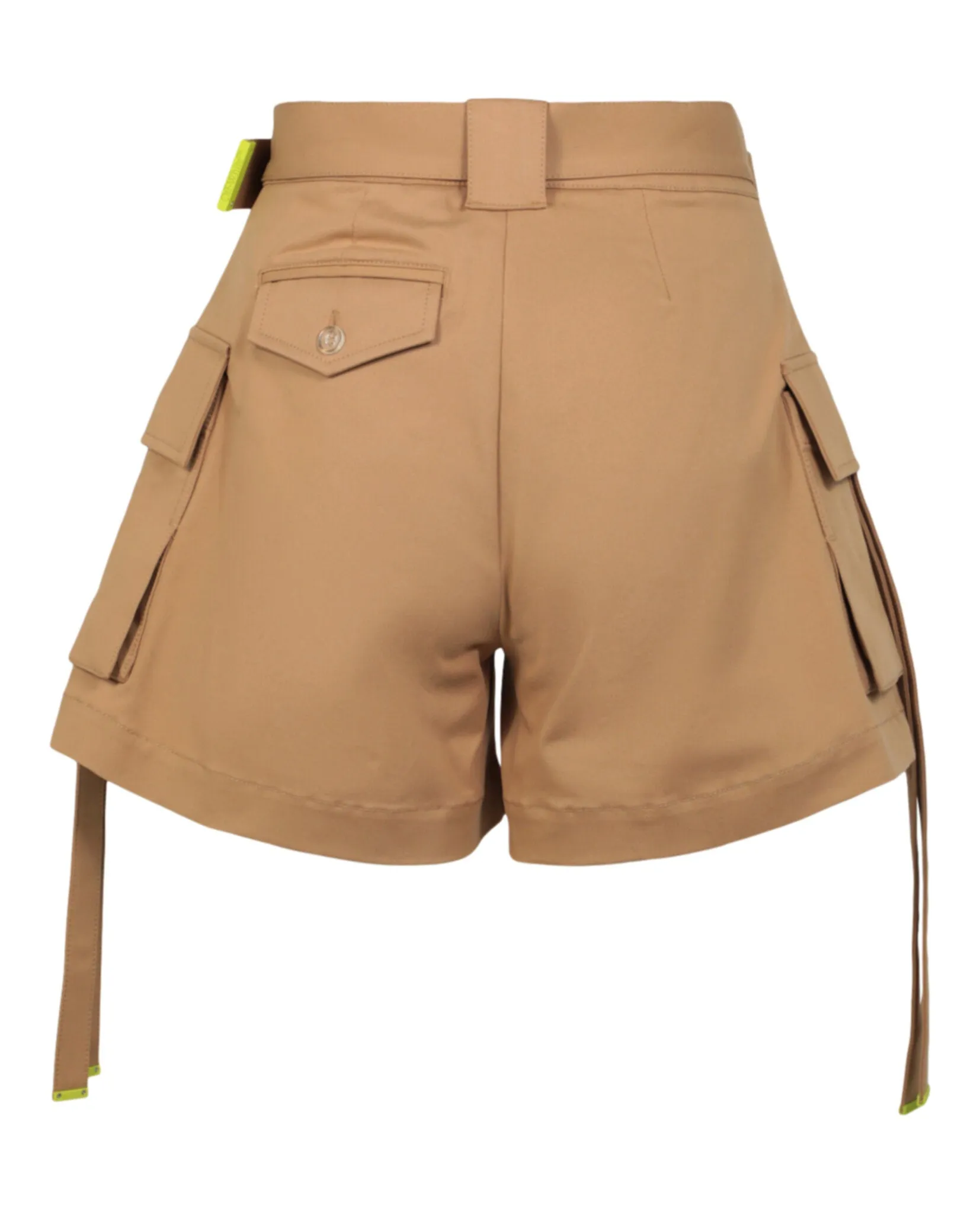 Gabardine Cargo Shorts