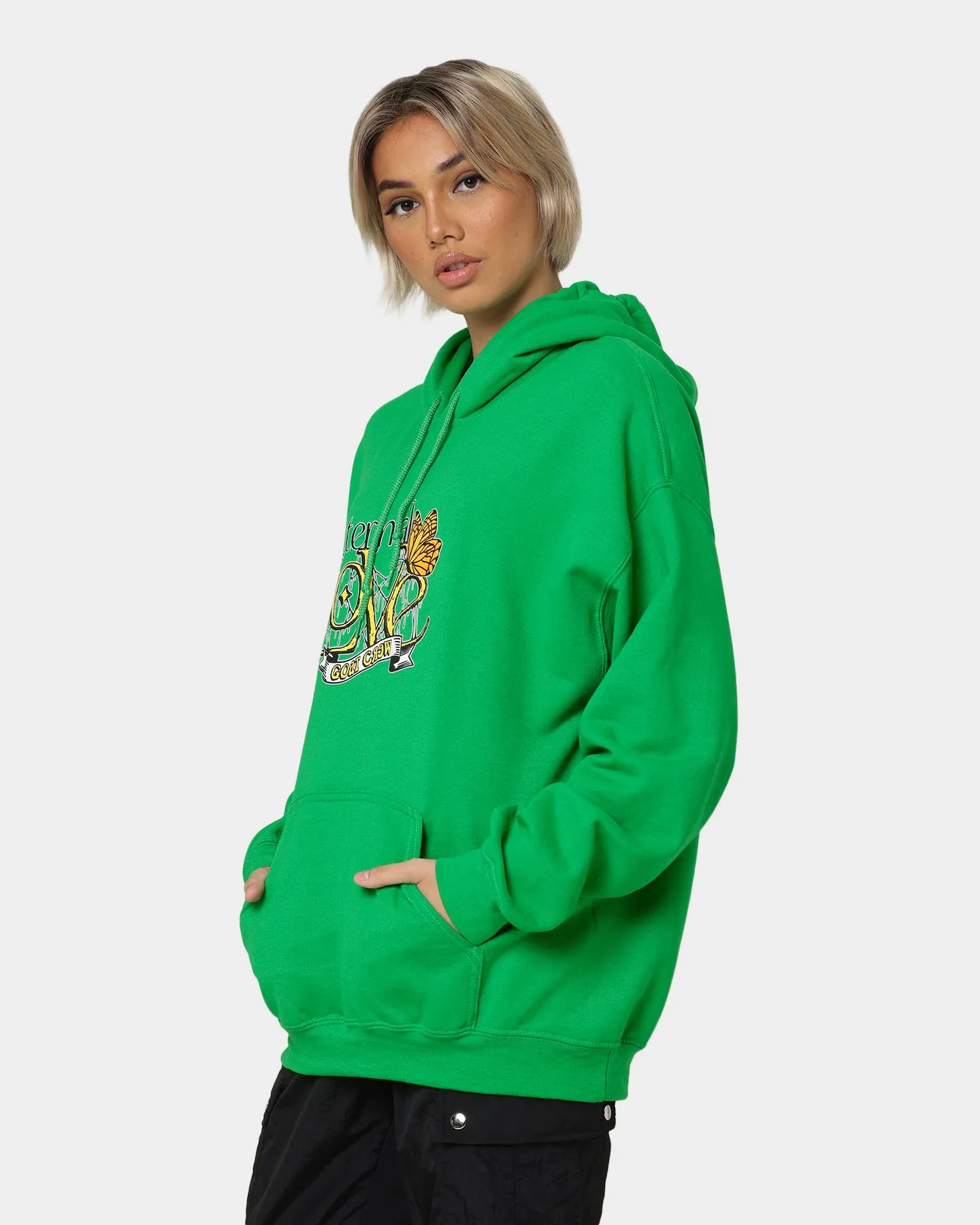 Goat Crew Eternal Love Hoodie Green