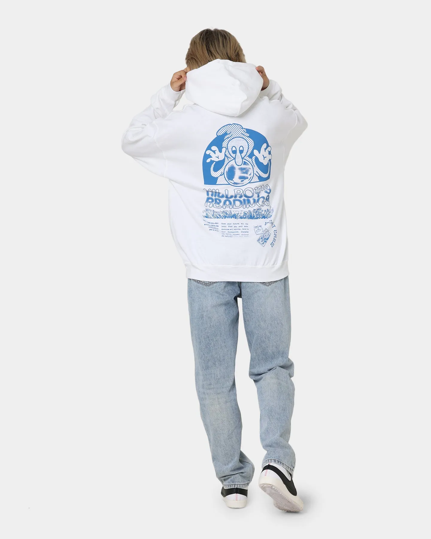 Goat Crew Kilroy Hoodie White
