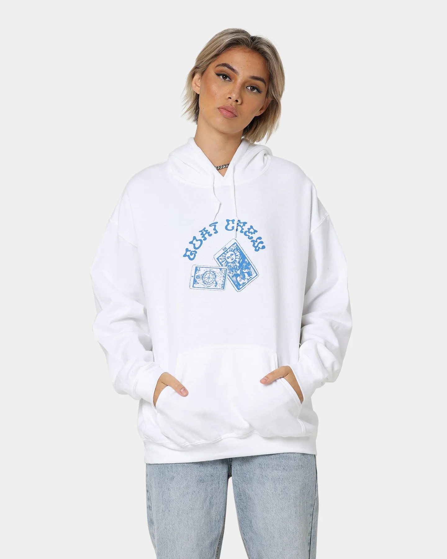 Goat Crew Kilroy Hoodie White