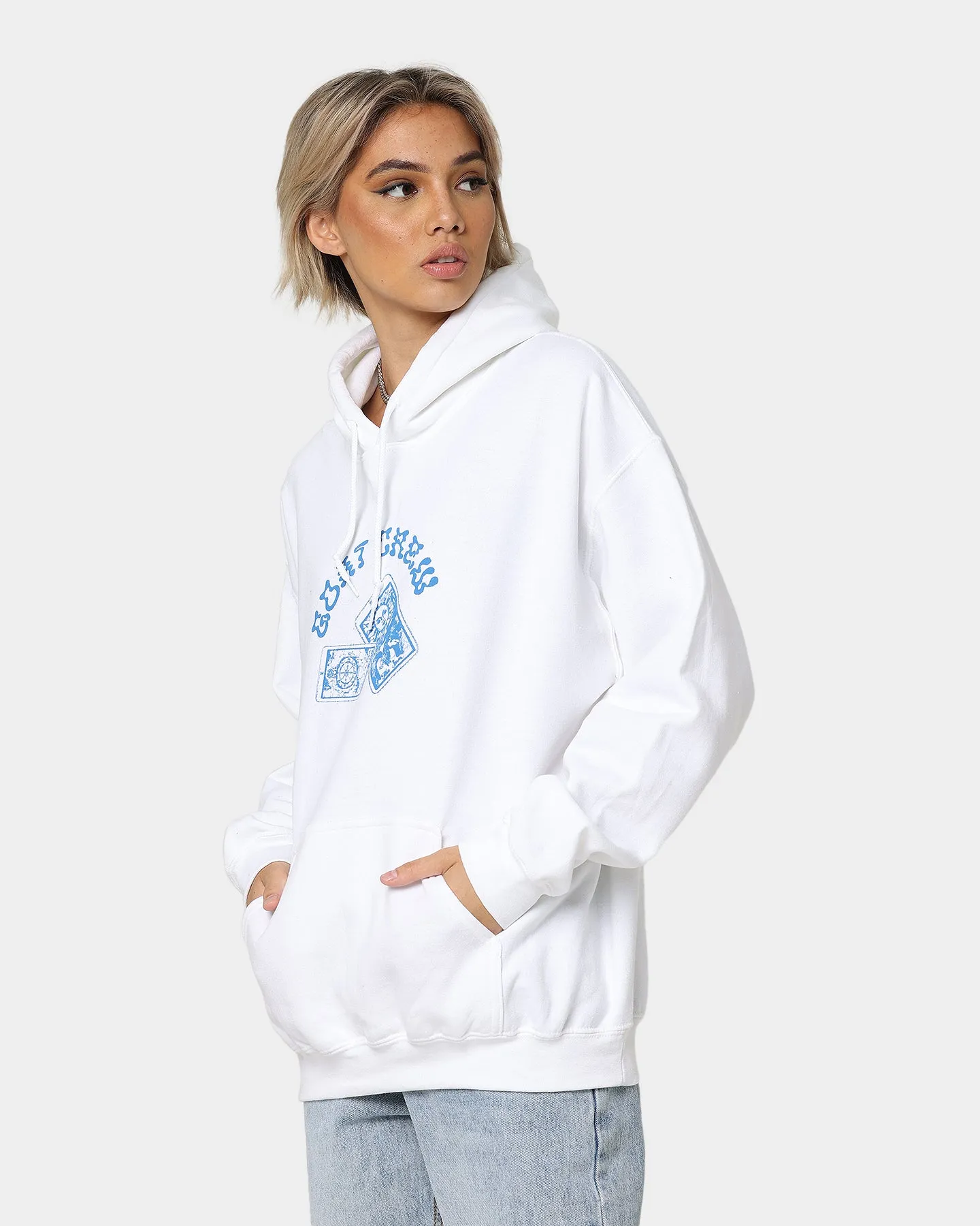 Goat Crew Kilroy Hoodie White