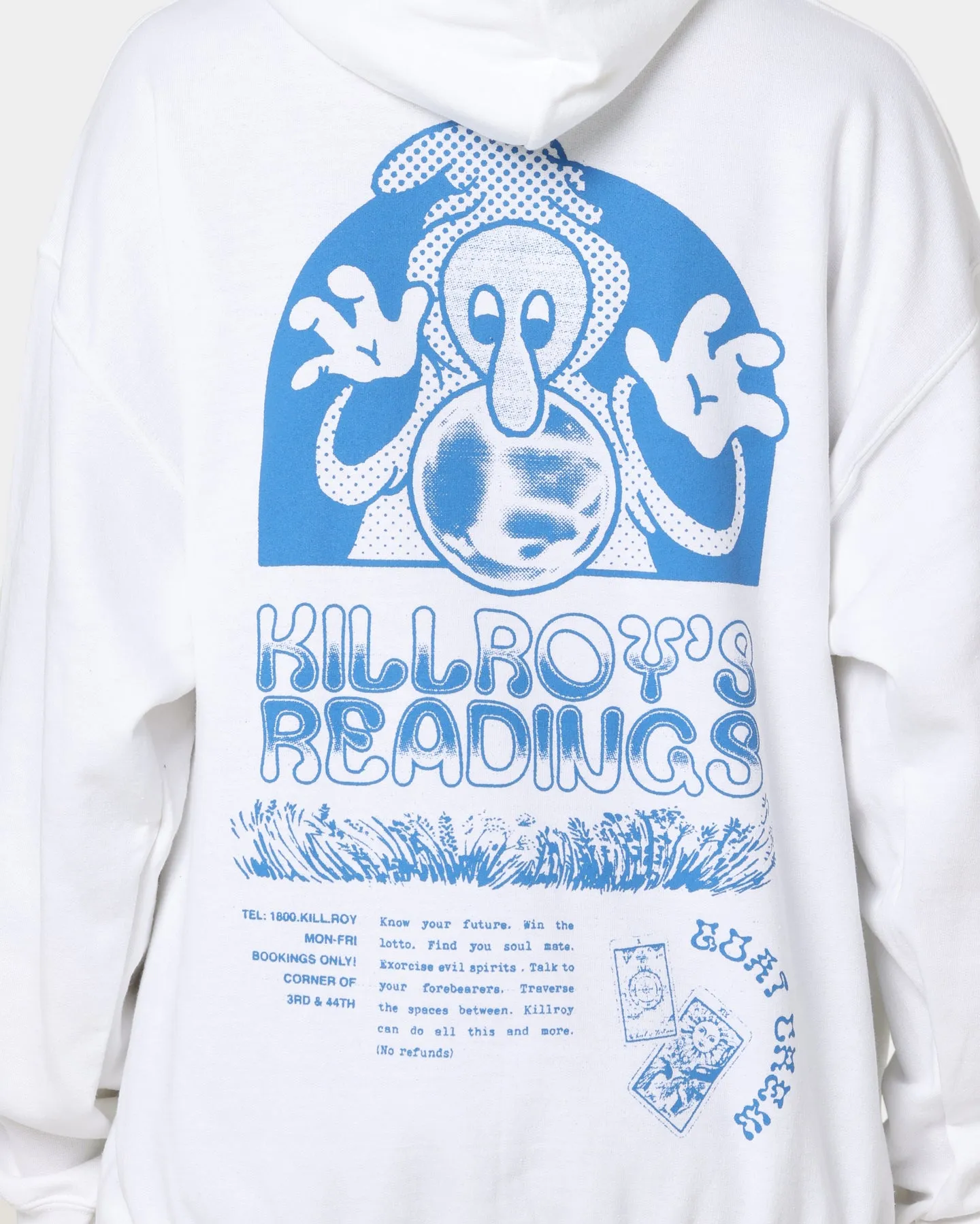 Goat Crew Kilroy Hoodie White
