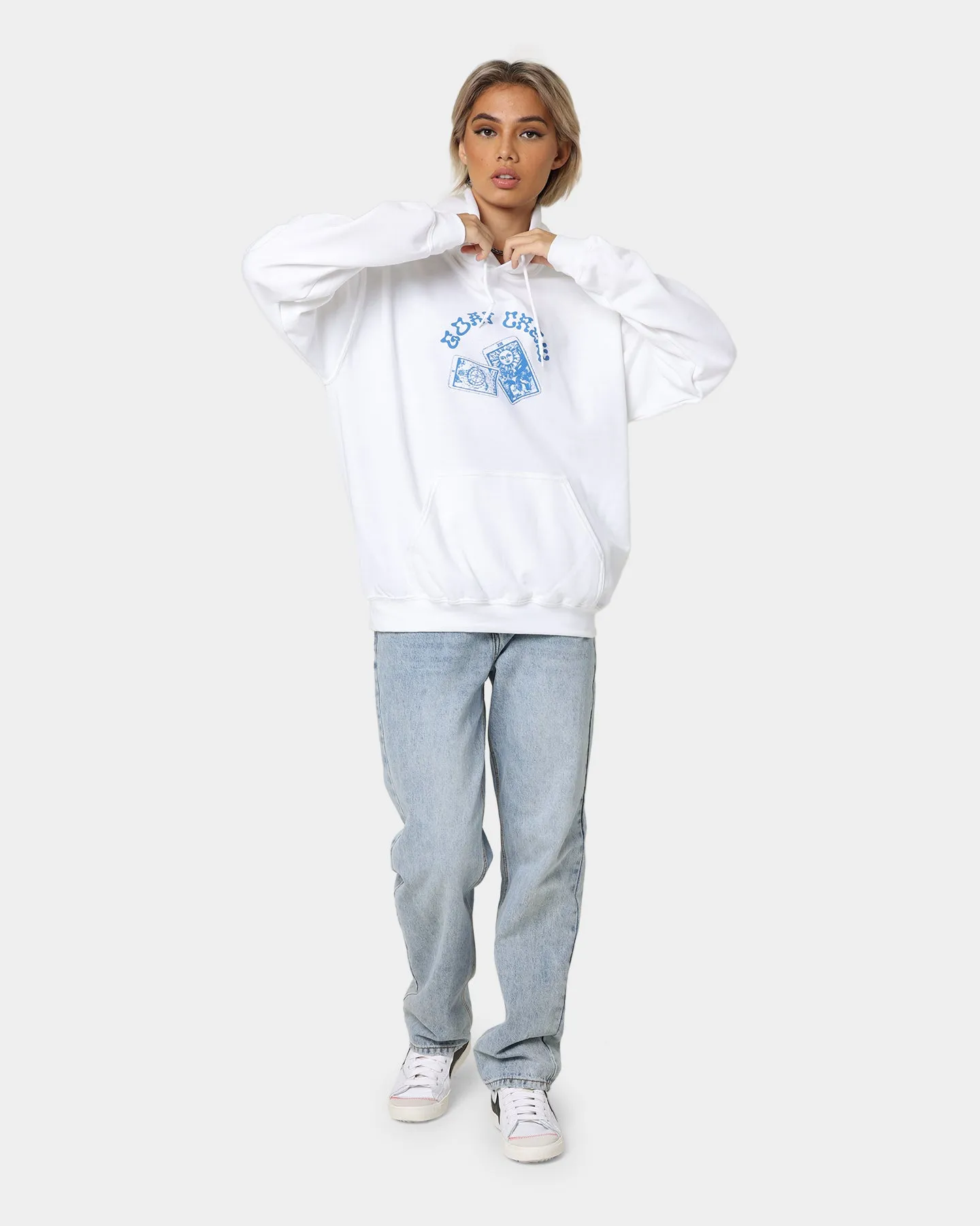 Goat Crew Kilroy Hoodie White