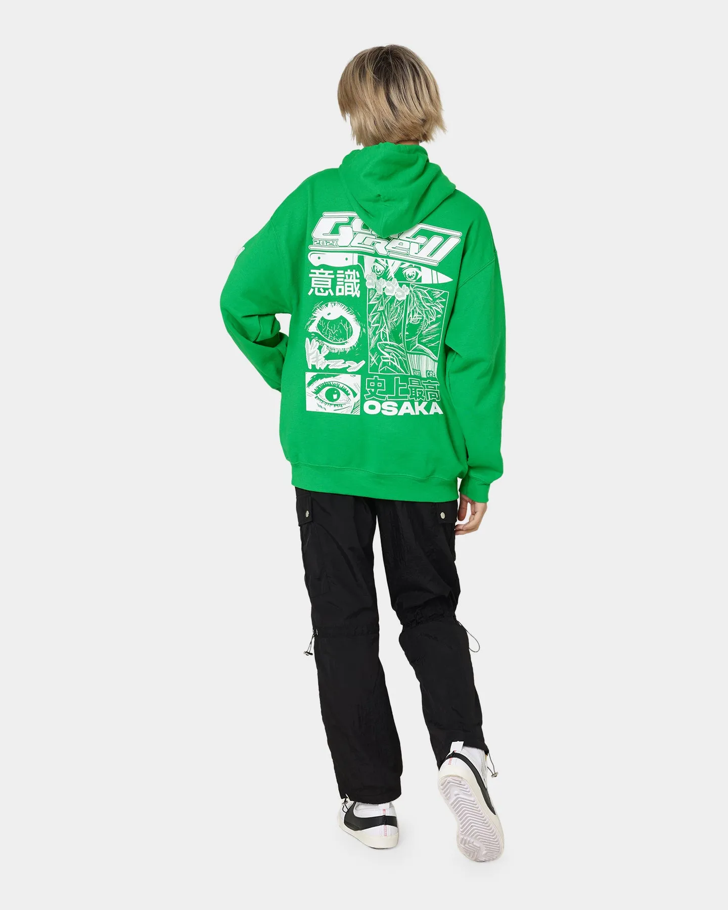 Goat Crew Osaka Hoodie Green