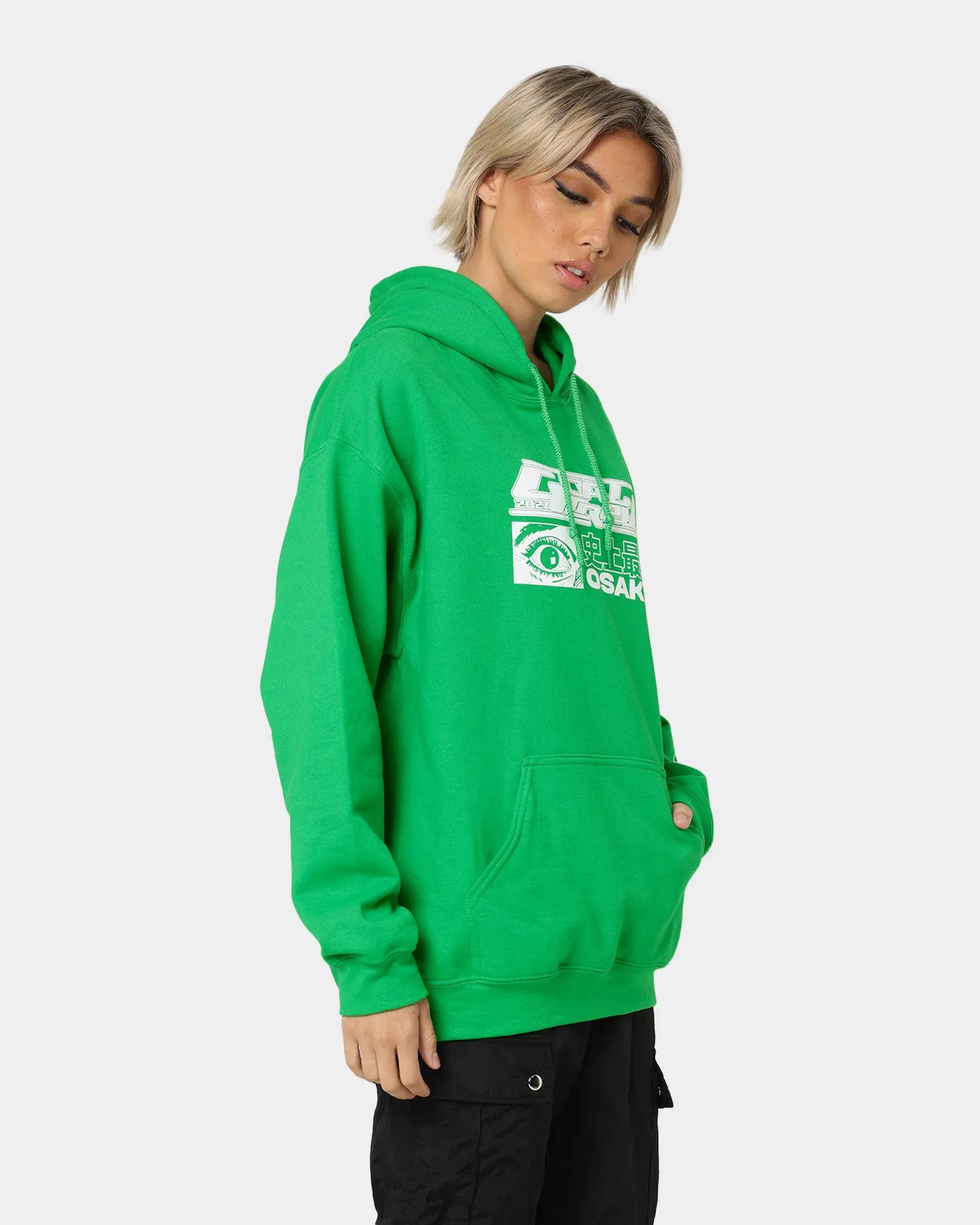 Goat Crew Osaka Hoodie Green