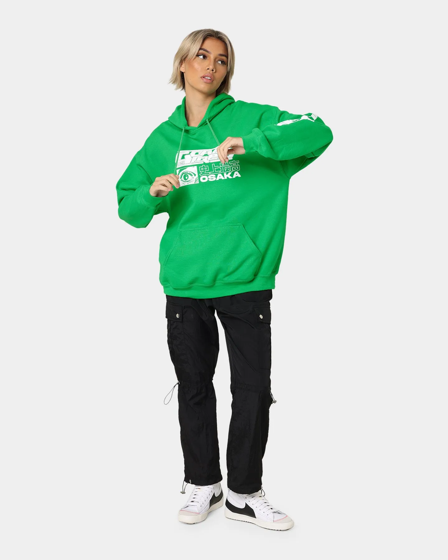 Goat Crew Osaka Hoodie Green