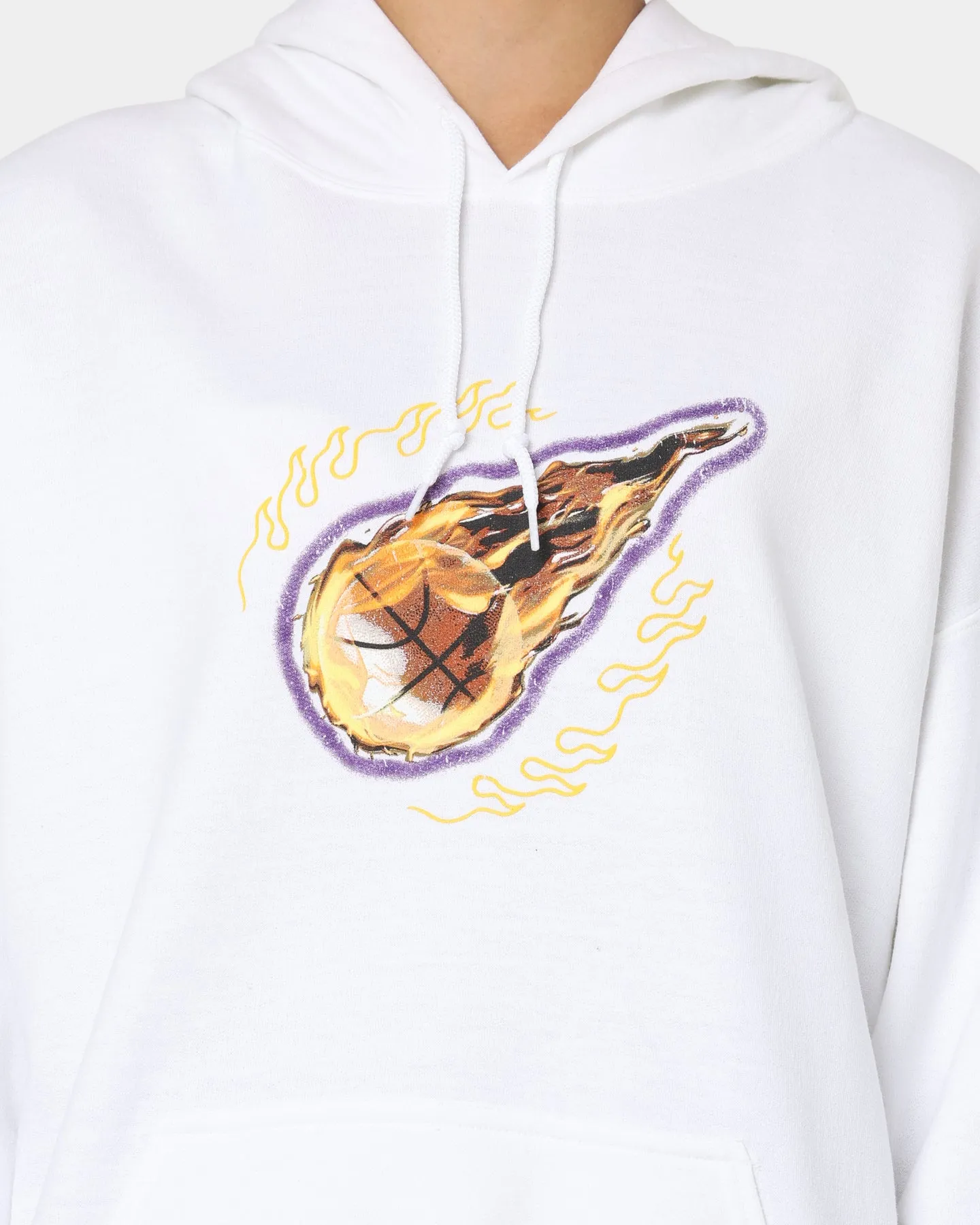 Goat Crew Space Slam Hoodie White