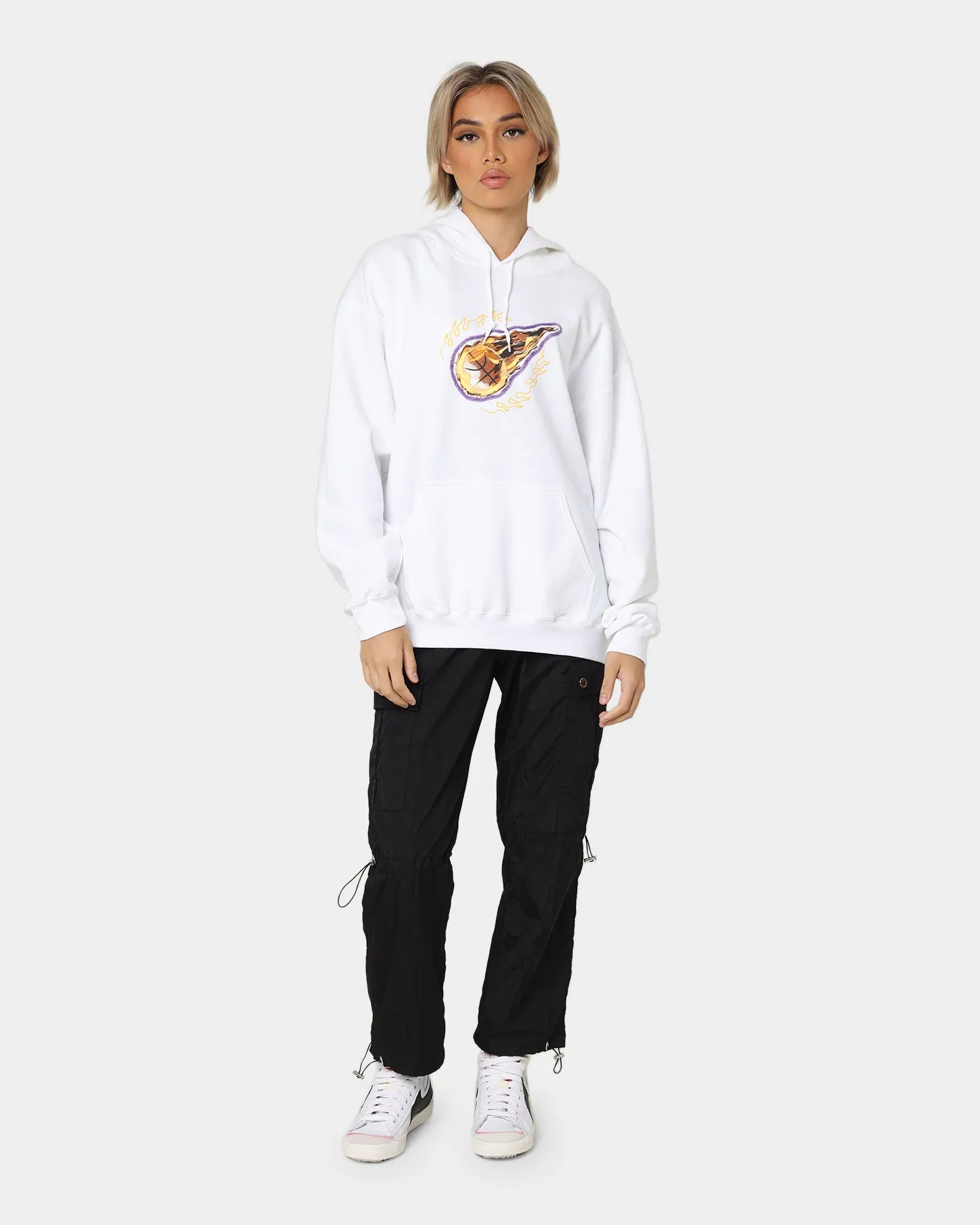 Goat Crew Space Slam Hoodie White