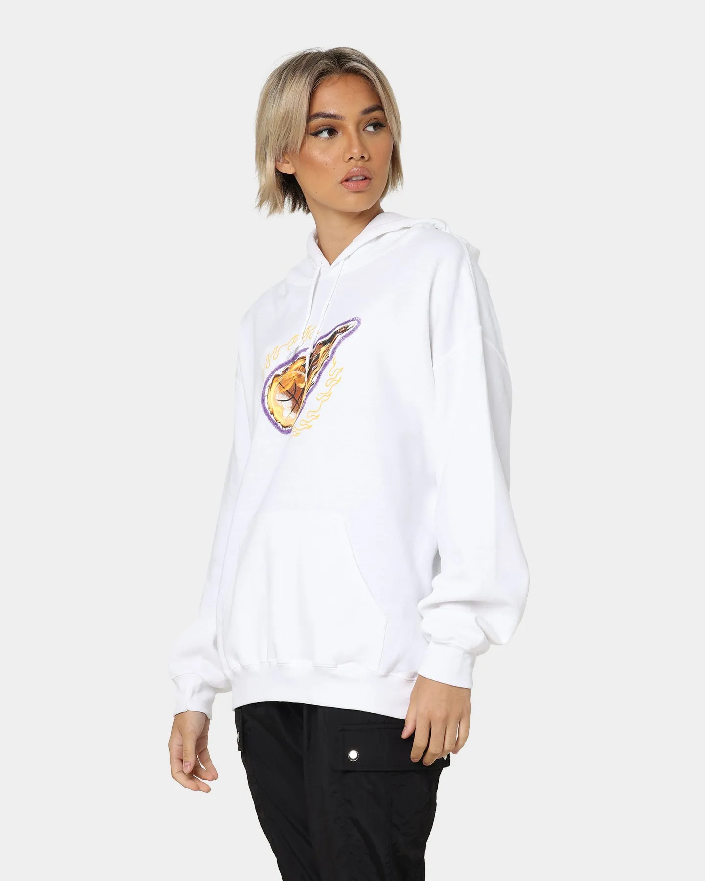Goat Crew Space Slam Hoodie White