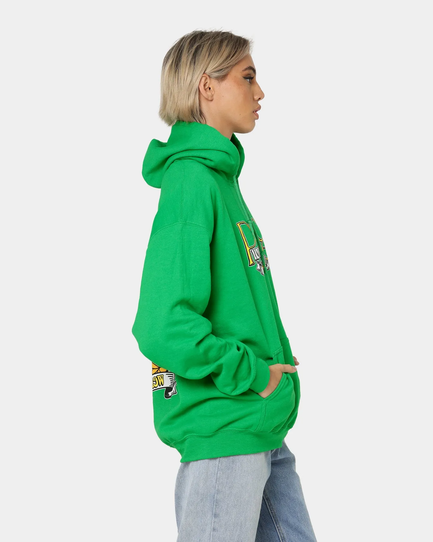 Goat Crew World Peace Hoodie Green