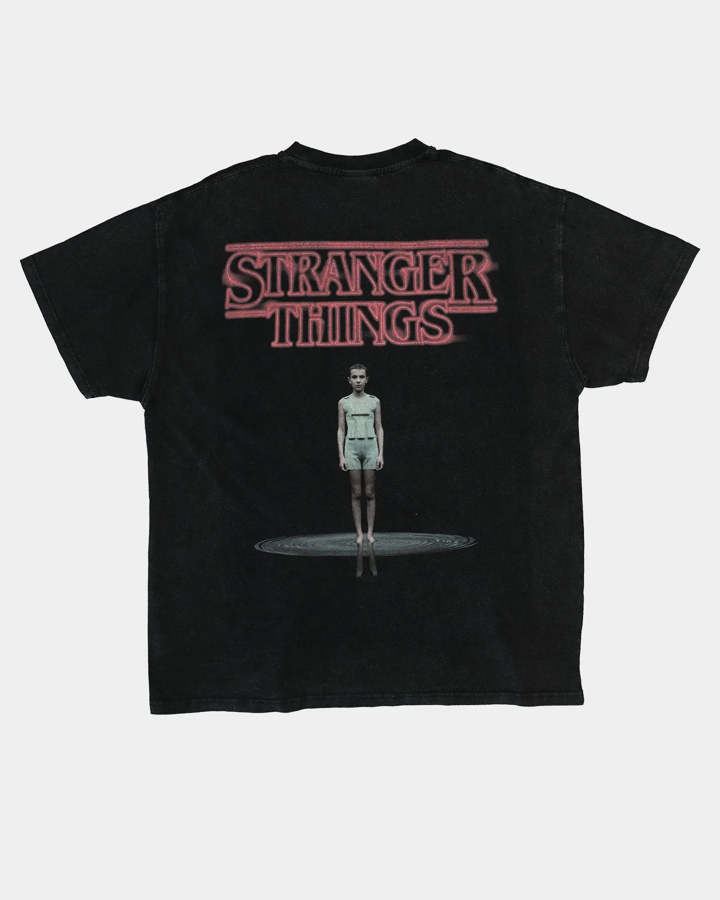 Goat Crew X Stranger Things Eleven Premium Vintage T-Shirt Black Wash