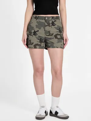 Helena Denim Cargo Shorts