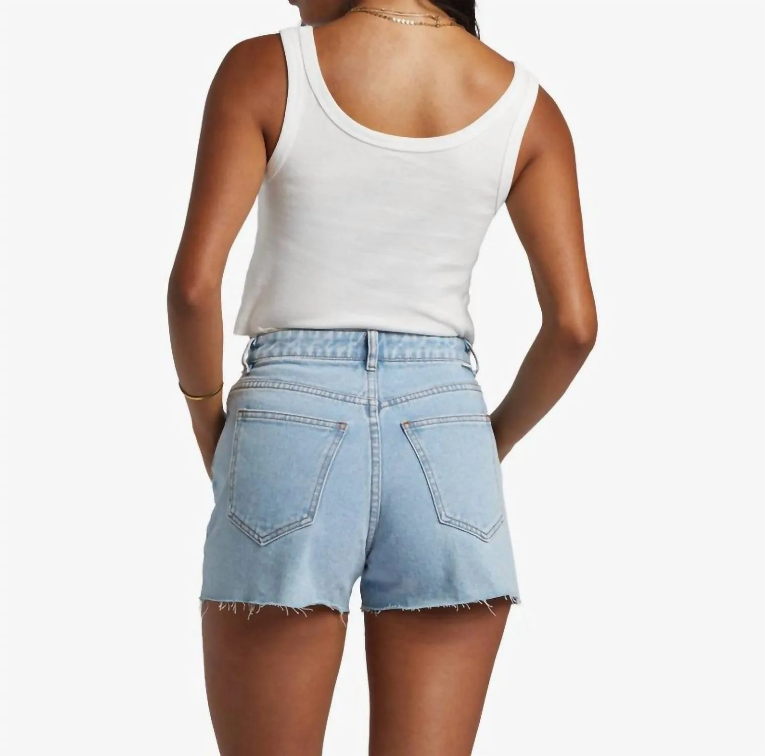 High Tide Shorts In Soft Indigo