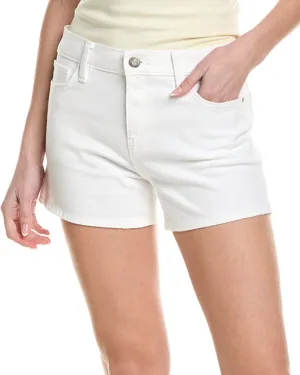 HUDSON Jeans Gemma Mid-Rise Clean White Short