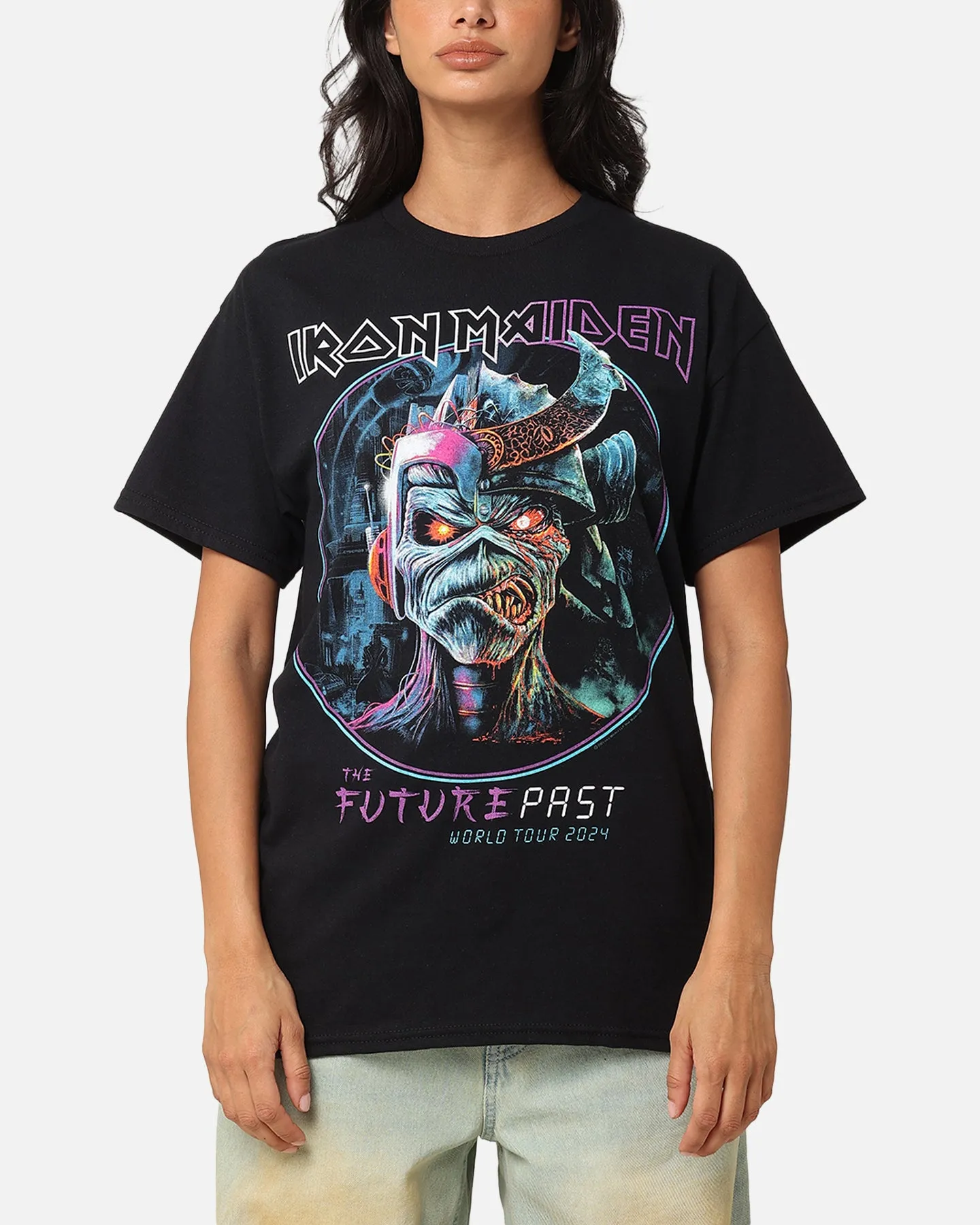 Iron Maiden Future Past Tour T-Shirt Black