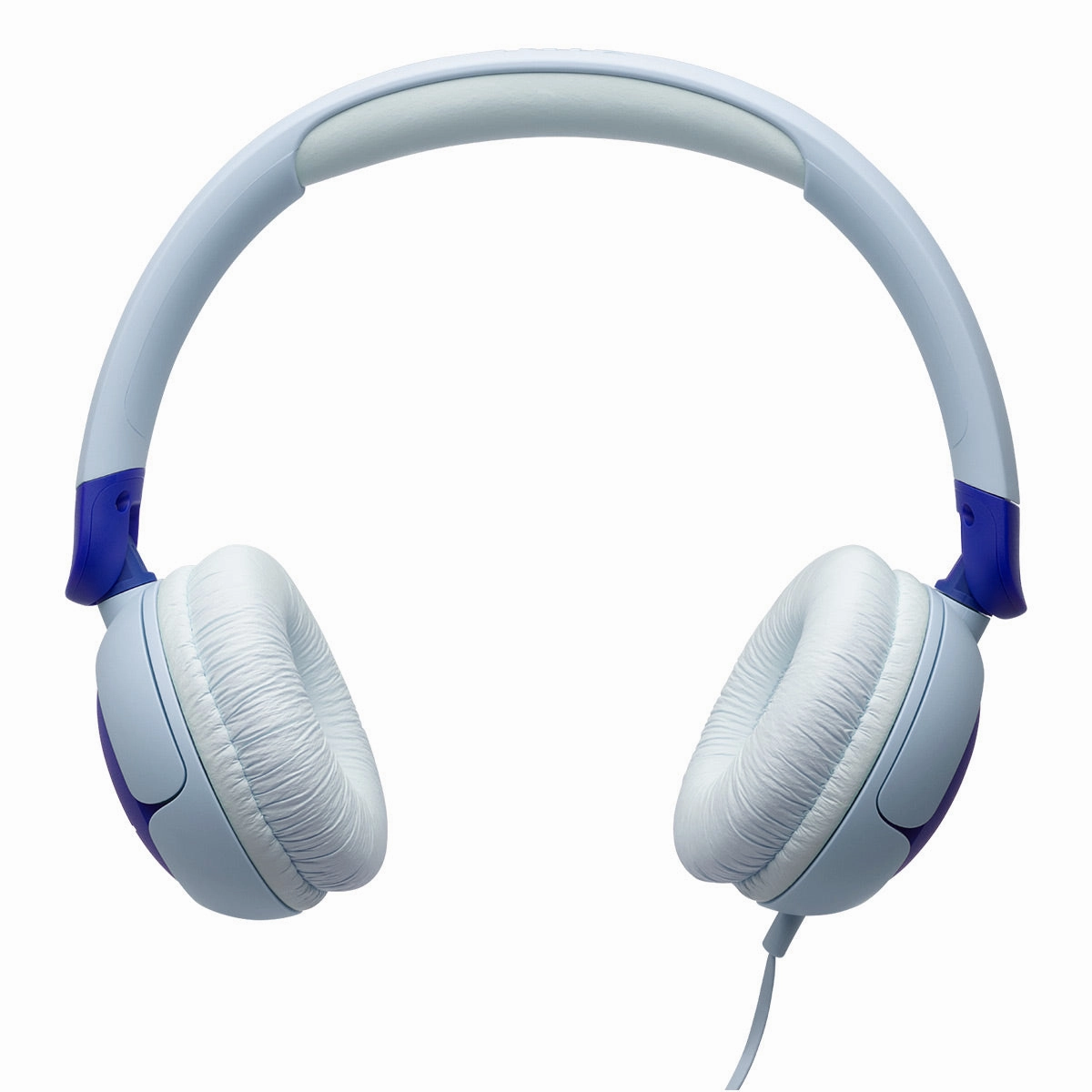 JBL jr320 Kid Safe On-Ear Wired Headphones (Blue)