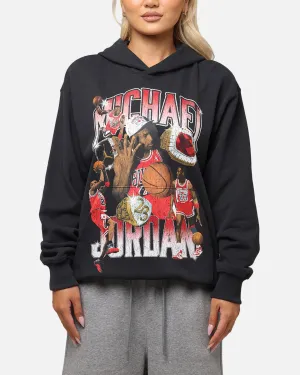 Jordan Jumpman Flight Graphic Fleece Pullover Hoodie Off Noir