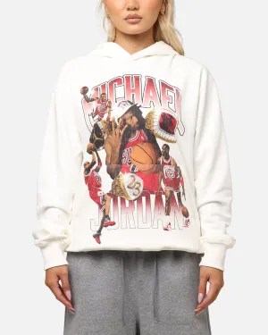 Jordan Jumpman Flight Graphic Fleece Pullover Hoodie Sail