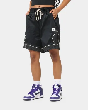 Jordan Women's Essential Diamond Shorts Black/Dark Smoke Grey/Sanddrift