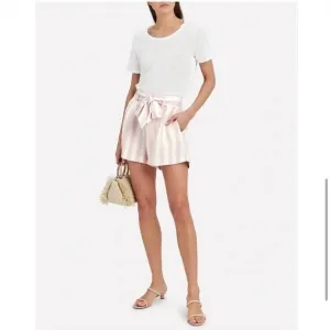 Katy Short Striped In Pink/white