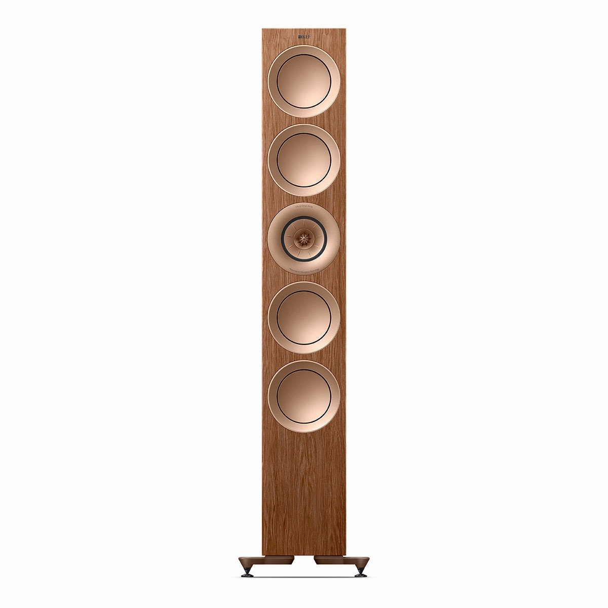 KEF R11 Meta Floorstanding Speaker - Pair (Walnut)