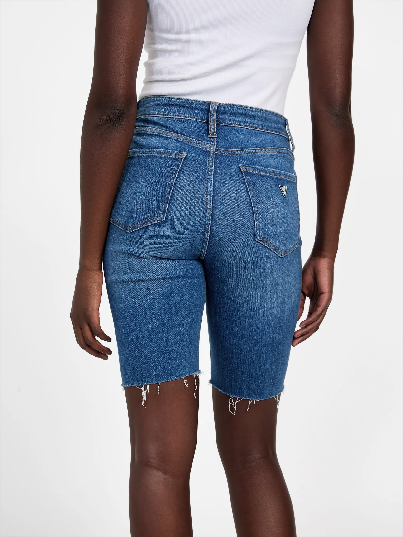 Keira High-Rise Bermuda Shorts