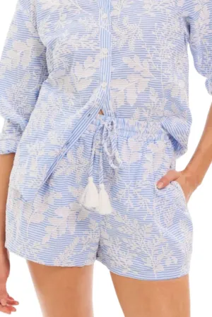 Kendra Shorts In Blue/white