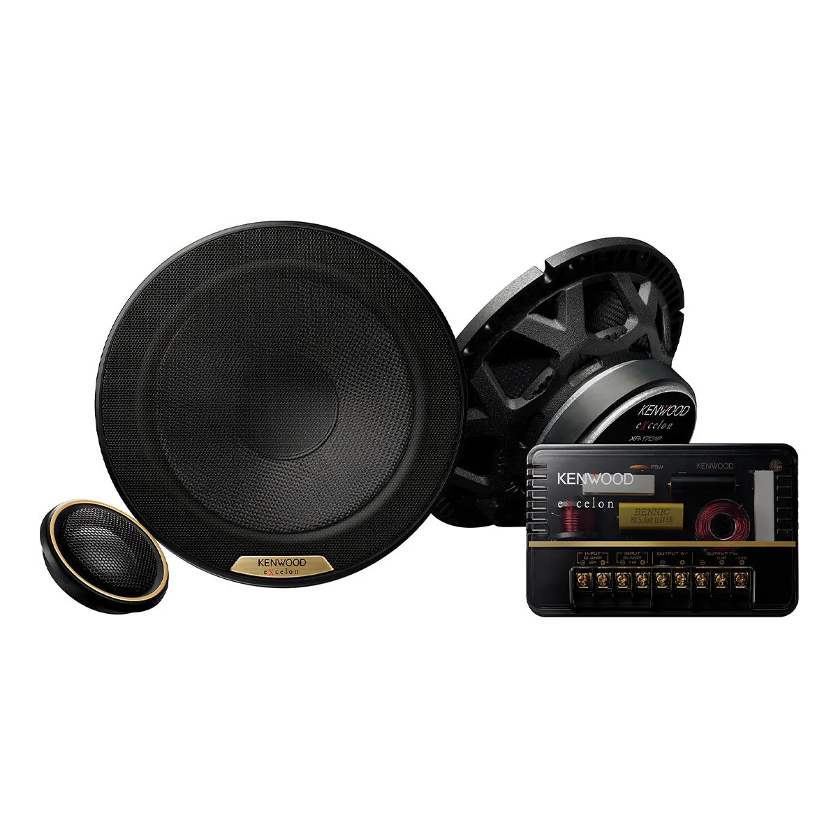 Kenwood XR-1701P 7" 2-Way Component Speaker System
