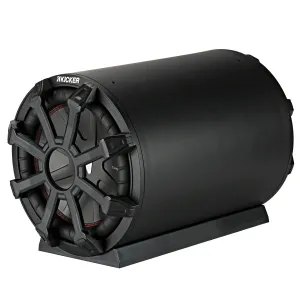Kicker 46CWTB102 10" 2-Ohm TB-Series Subwoofer Enclosure w/ Passive Radiator