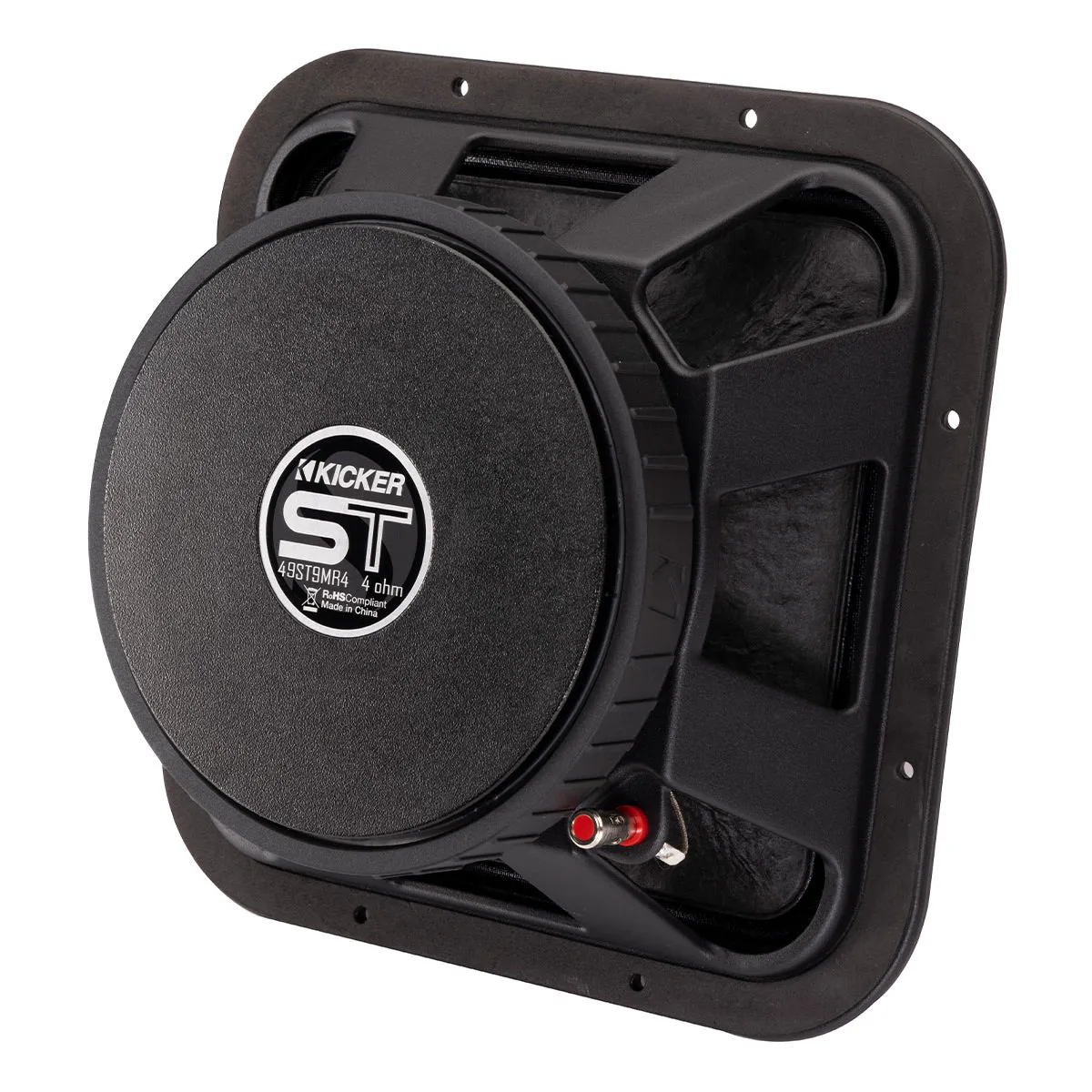 Kicker 49ST9MR4 9" Street Series Square Midrange 4 Ohm Speakers - Pair