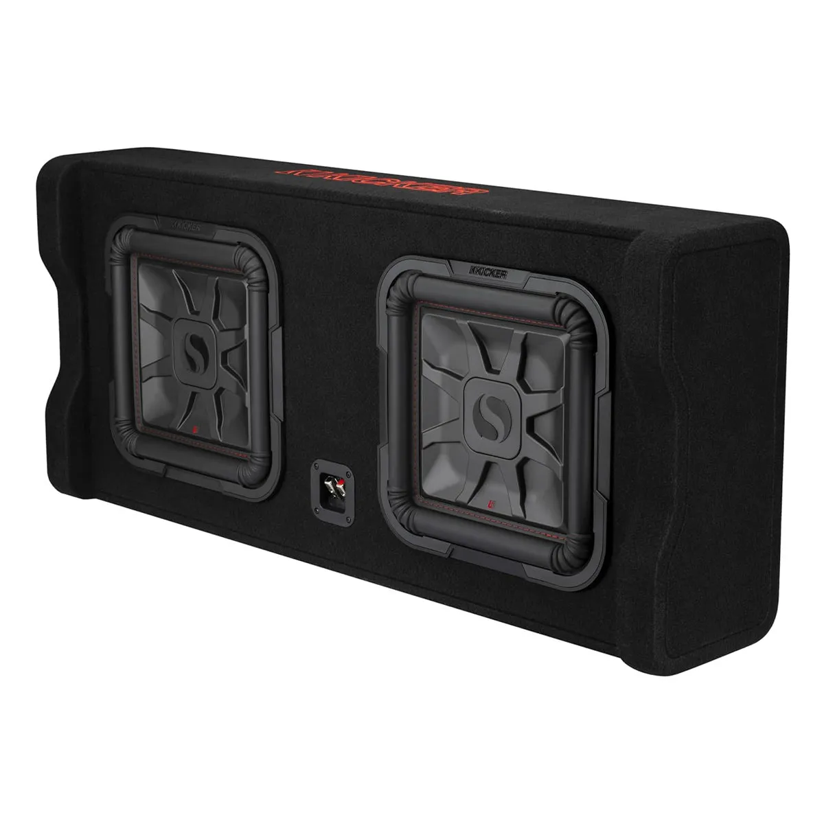Kicker DL7TDF12 Loaded L7T 12&rdquo; Down-Firing Subwoofer Enclosure