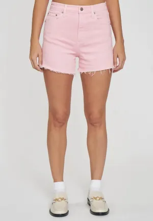 Knockout Denim Short In Blushing