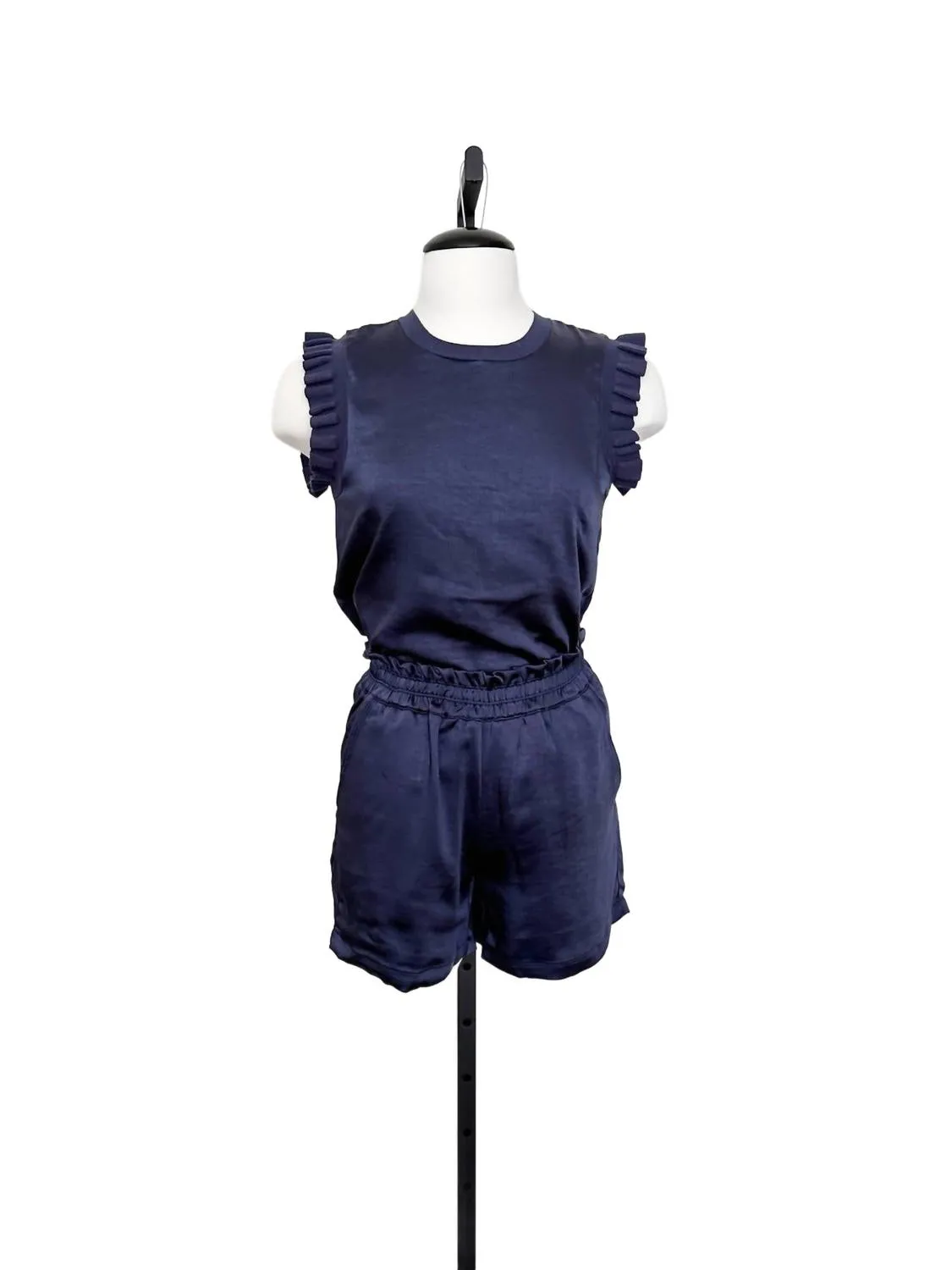 Lauren Short In Summer Navy