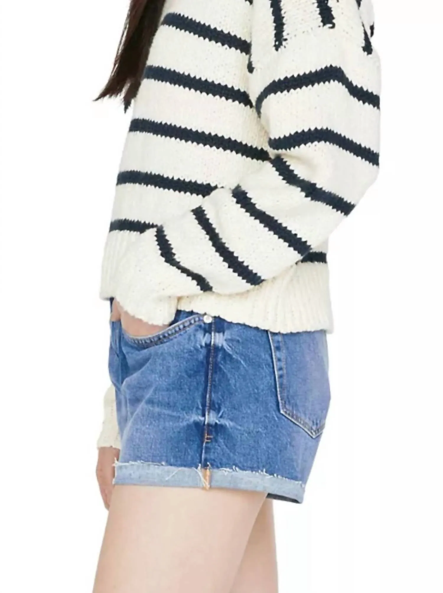 Le Grand Garcon Short In Blue