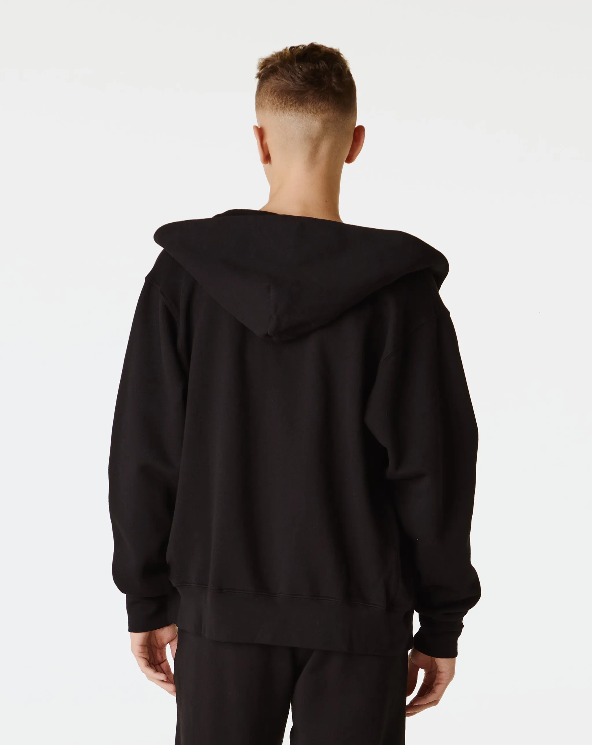 Les Tien Cropped Zip Hoodie