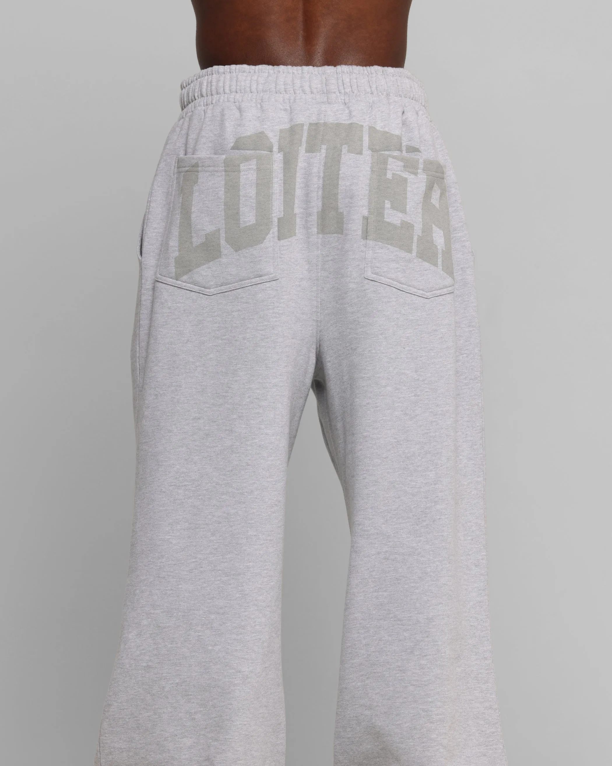 Loiter Arch Premium Sweat Pants Grey