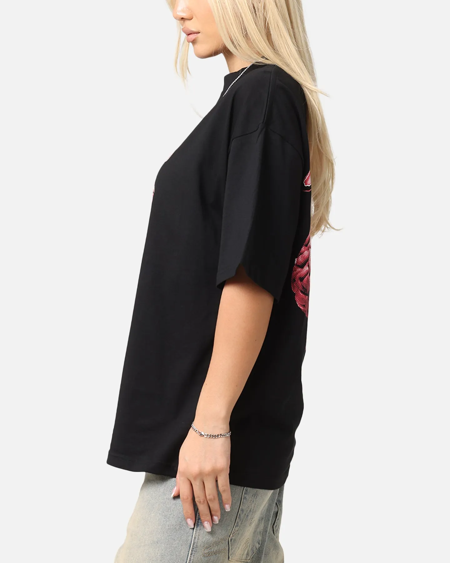 Loiter Brain Rot Vintage T-Shirt Black