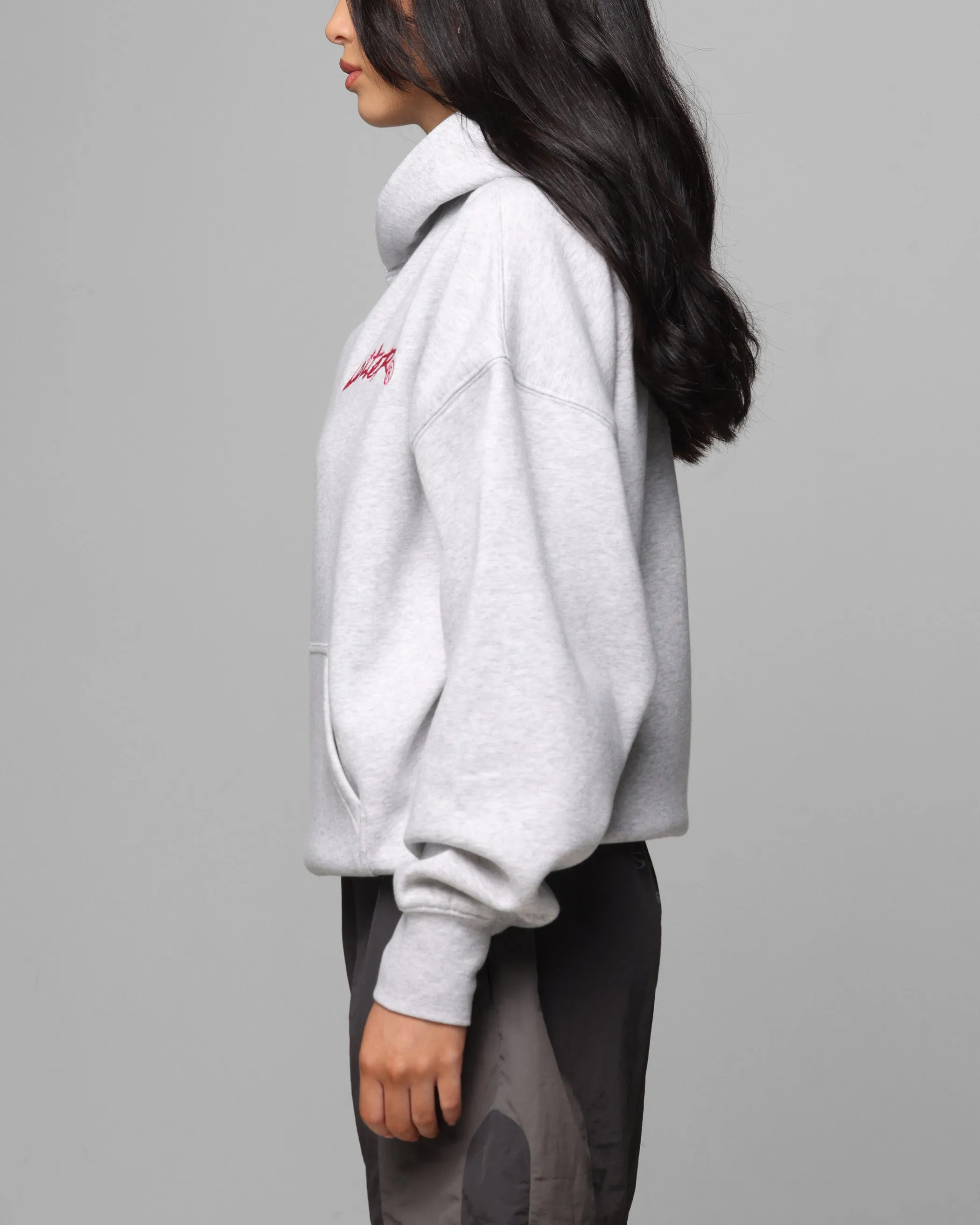 Loiter Chenille Premium Hoodie Grey Marle