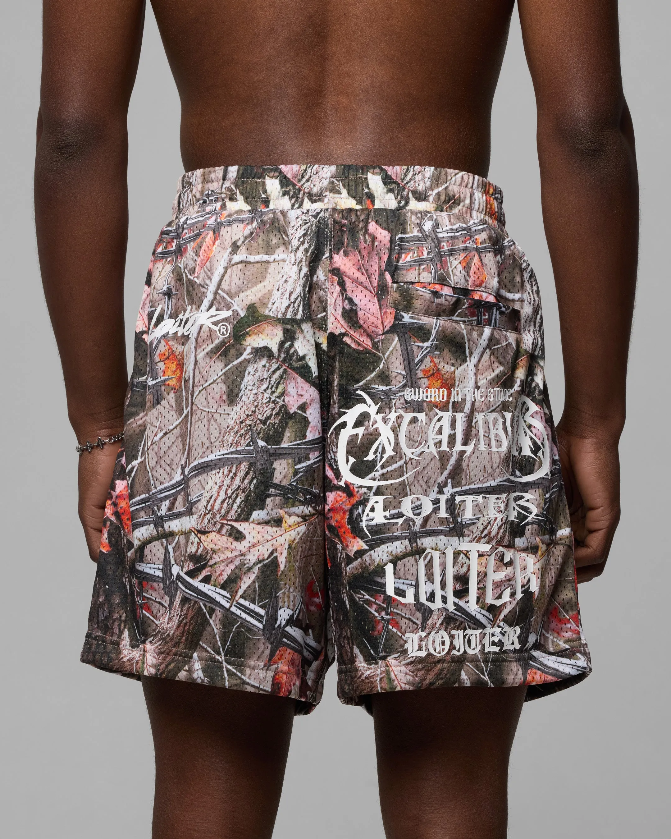 Loiter Excalibur Mesh Shorts Real Tree Camo