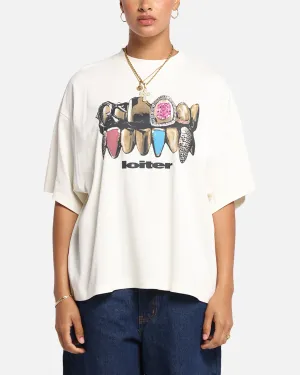 Loiter Grill Set T-Shirt Off White