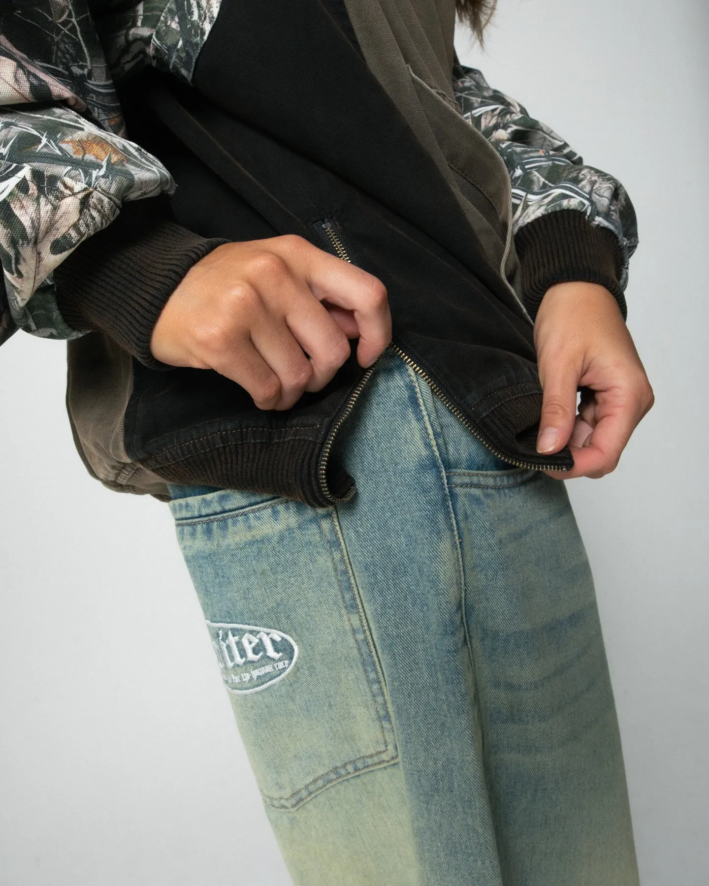 Loiter Splinter Hoodie Khaki/Camo